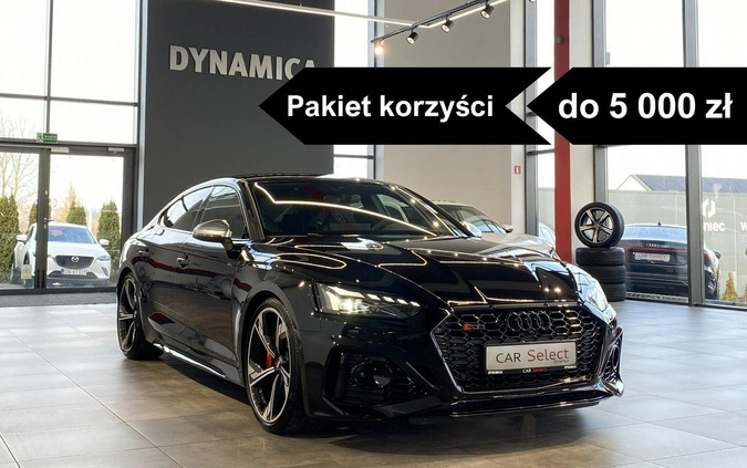 audi rs5 Audi RS5 cena 289900 przebieg: 56700, rok produkcji 2020 z Radłów
